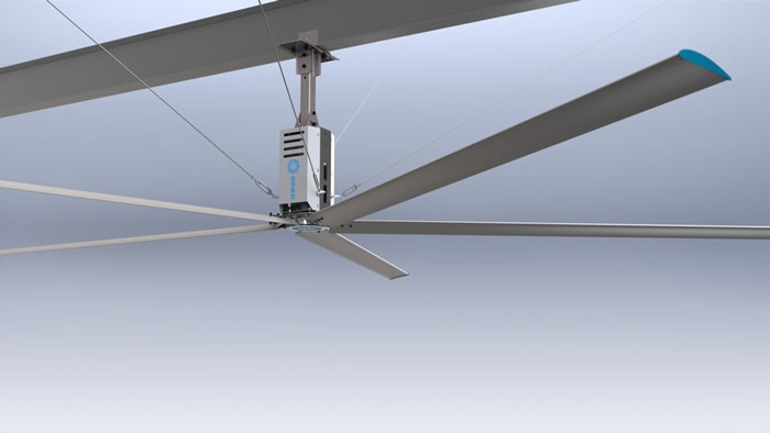 工業(yè)吊扇和家用吊扇的區(qū)別有哪些？為何高大空間適合用工業(yè)風(fēng)扇