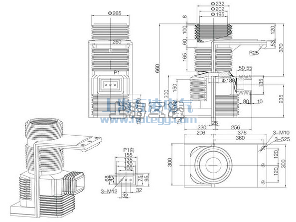 LDBJ9-40.5電流互感器接線圖